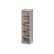 Gautier office JAZZ+ - Boekenkast - 4 planken - onderdeelplank - beuken