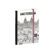Quo Vadis Doctor Paper - Carnet de notes à élastique 10 x 15 cm - ligné - Amsterdam