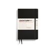 Leuchtturm1917 - Carnet de notes rigide B6+ - pointillés - noir