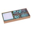 APLI Fluor Collection set kantoorbenodigdheden - turquoise