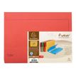 3130632469757-Exacompta Forever - 10 Paquets de 10 Chemises poche - 290 gr - rouge-Avant-1