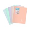 Clairefontaine Koverbook Blush - Cahier polypro 24 x 32 cm - 96 pages - petits carreaux (5x5 mm) + marge - disponible dans différentes couleurs