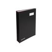 Exacompta Direction - Handtekeningenboek - uit te breiden - 24 compartimenten - A4 - voor 150 vellen - met tabbladen - zwart