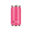 Les Artistes Paris - Canette isotherme - rose - 500 ml - acier inoxydable