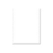 Exacompta - Papier listing blanc - 1000 feuilles 240 mm x 12