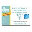 Clairefontaine Fine Arts - Pochette papier calque - 15 feuilles - A4 - 70 gr