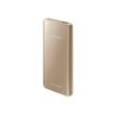 Samsung EB-PN920U - Mobiele oplader - 5200 mAh - 2000 mA (USB) - goud - voor Galaxy Core Prime VE, Note 4, Note Edge, S6, S6 edge, S6 edge+