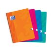 Oxford School - Notitieboek - met draad gebonden - 240 x 320 mm - 180 pagina's - extra wit papier - van ruiten voorzien - verkrijgbaar in verschillende kleuren