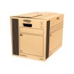 Bankers Box SmoothMove Classic - Postdoos - 36.4 cm x 51.4 cm x 39.8 cm - bruin/zwart - pak van 10