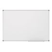 MAUL Standard - Whiteboard - te bevestigen aan wand - 1200 x 3000 mm - plastic-coated steel - magnetisch - grijs - zilveren frame met grijze hoeken
