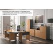 Gautier office JAZZ+ - Tafel - square with rounded sides - els