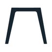 3253310162006-Bureau simple STEELY - L140 cm - Pieds carbone - plateau imitation Erable--1