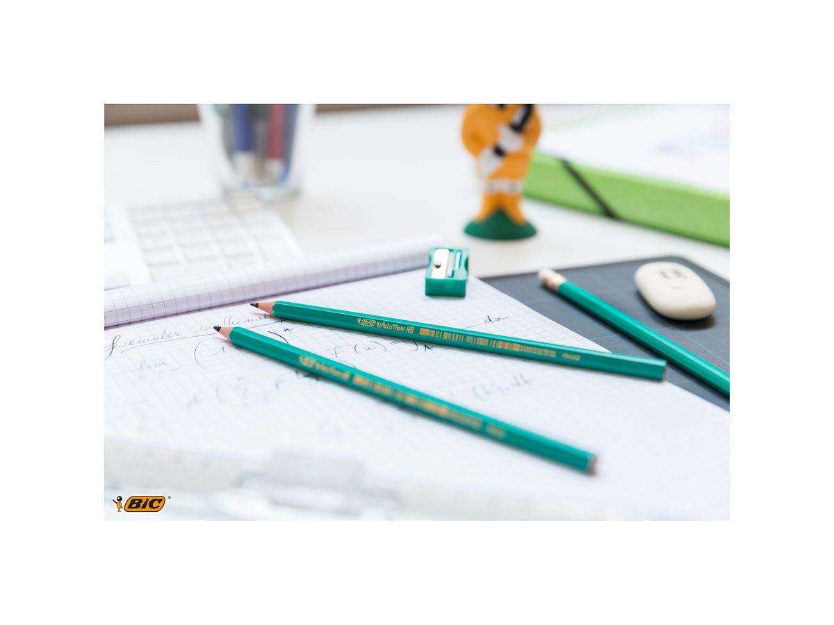 A PLUS Crayon papier PMA281 avec bout gomme HB - Tout Le Scolaire