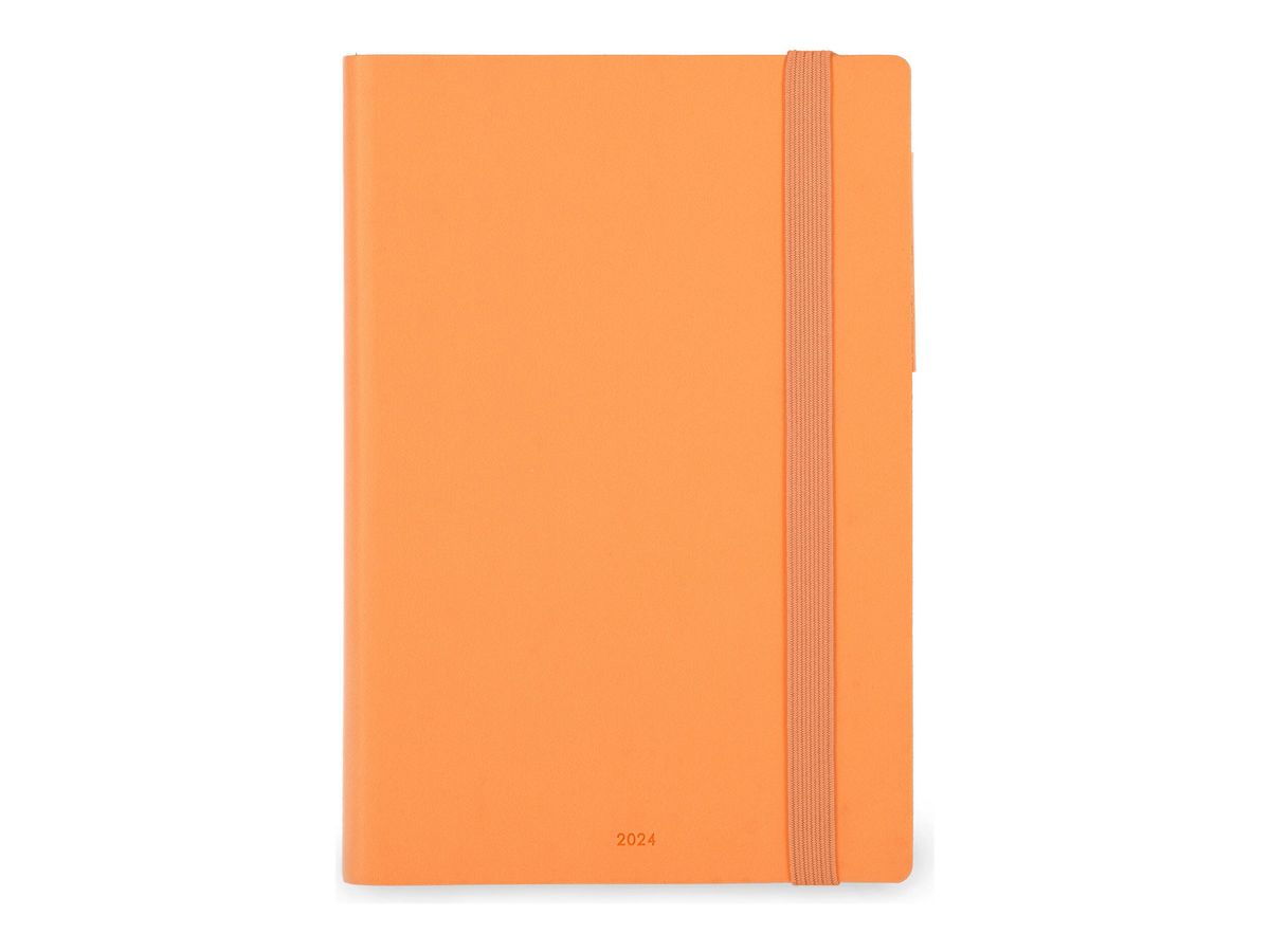 Agenda 1 jour par page - 12 x 18 cm - abricot - Legami Colours Collection