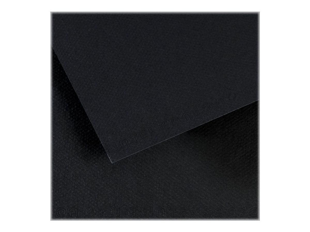 Bloc papier Mi-Teintes - noir