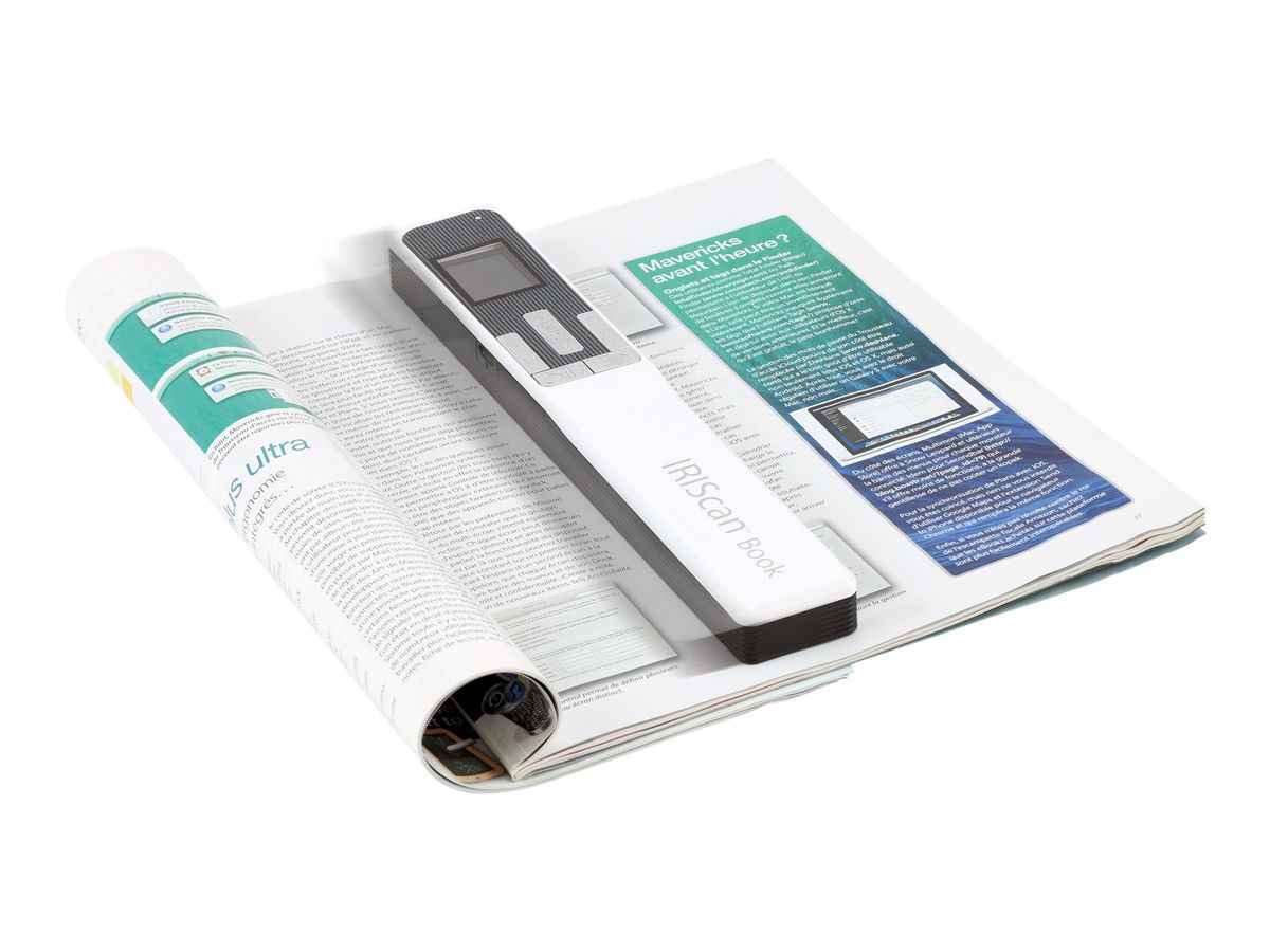 IRIScan Book 5 - scanner de documents A4 - portable - 1200 ppp x