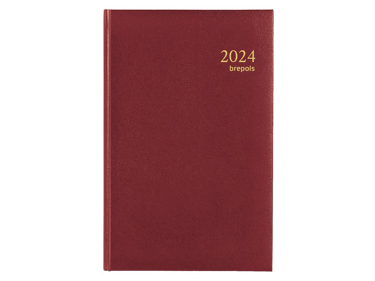 Agenda Journalier 2024 - Euro - 148 x 210 mm BREPOLS