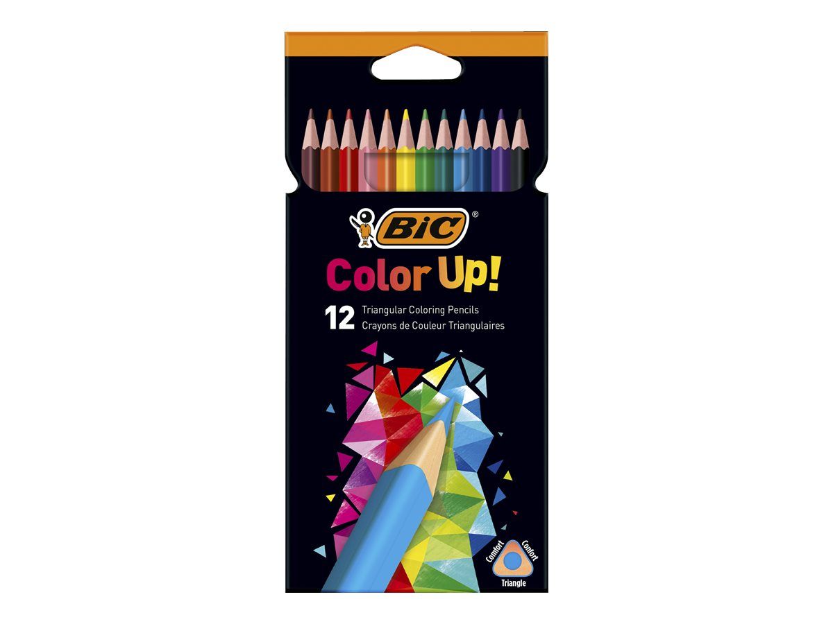 6 petits crayons de couleur en bois personnalisés - COLOR SET