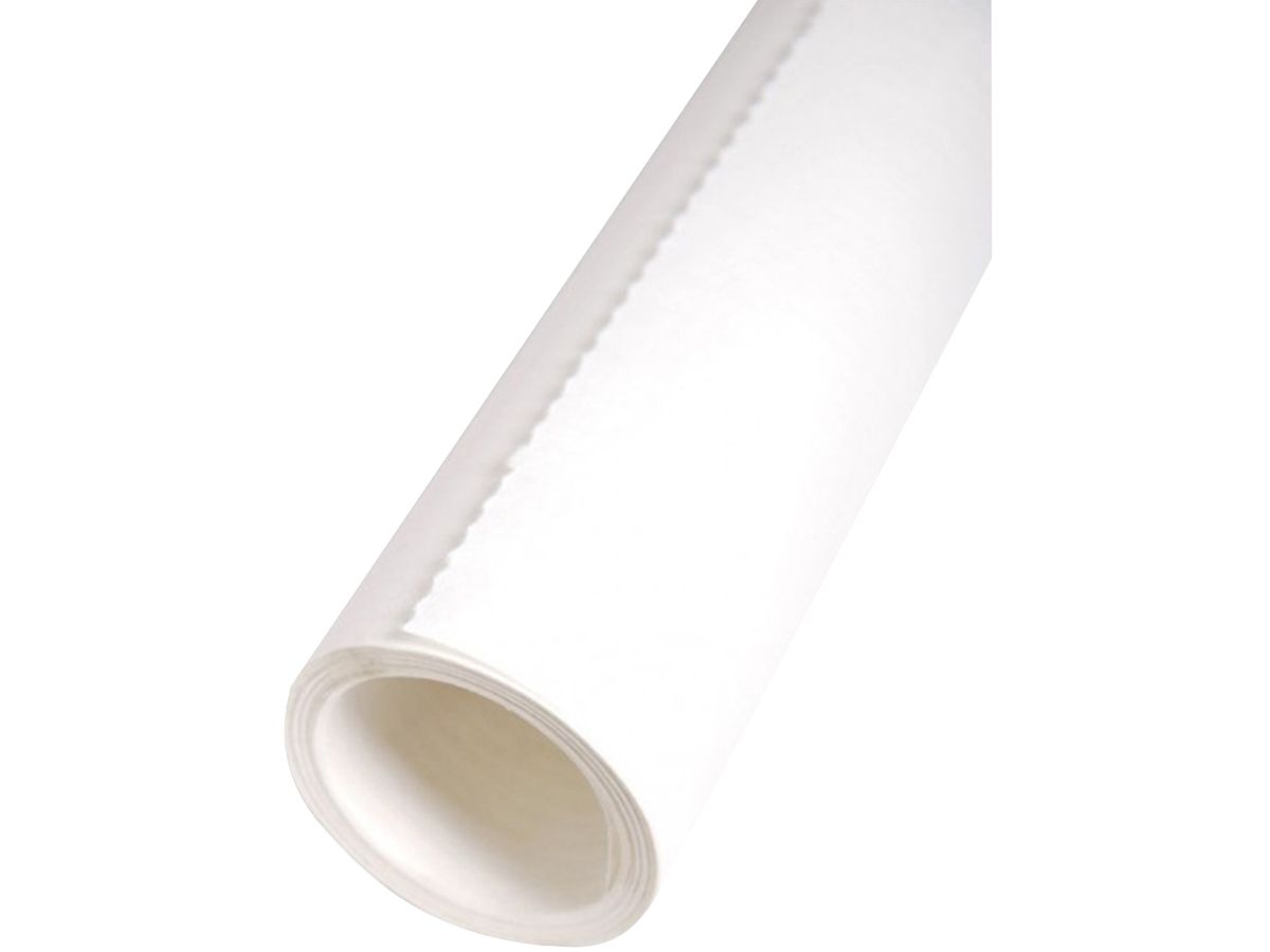 1 Pcs Dessin Rouleau De Papier Affiche Papier Craft Rouleau De Papier Blanc  Papier D'emballage (Blanc) 