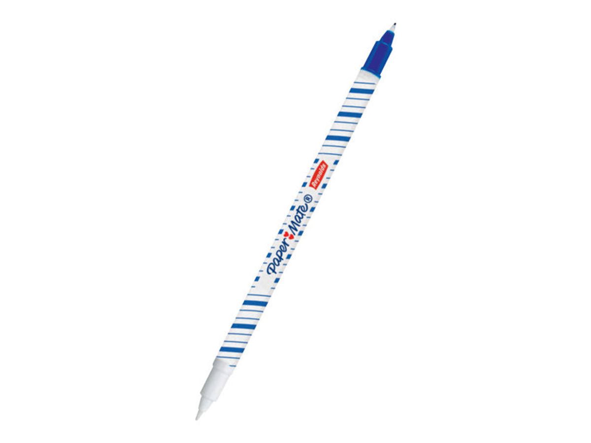 Effaceur+cartouche encre bleue pour stylo plume