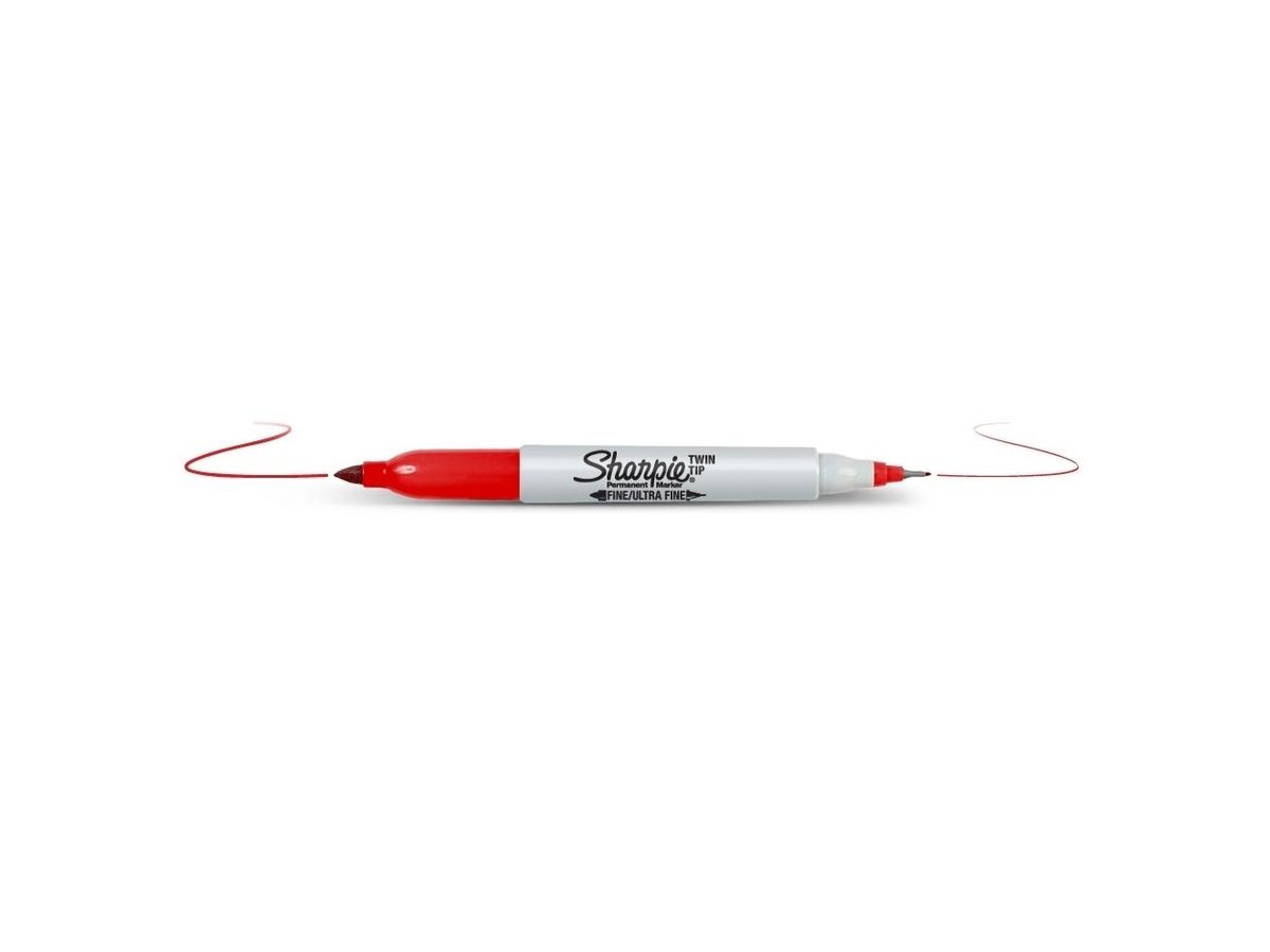  SAN35568  Sharpie - Marqueur à peinture à base d'huile - pointe  épaisse - blanc