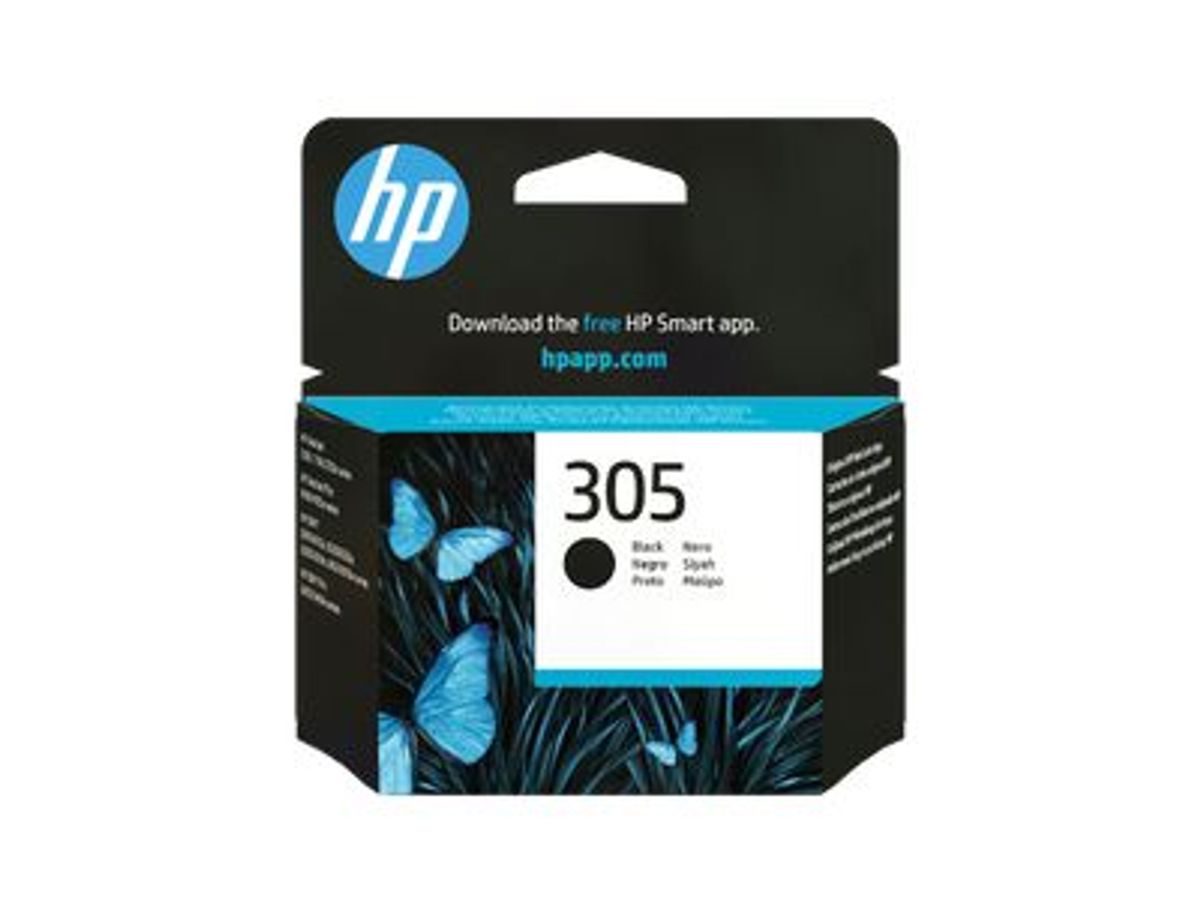 Pack de 2 cartouches d'encre authentiques HP 305 3 couleurs / noir