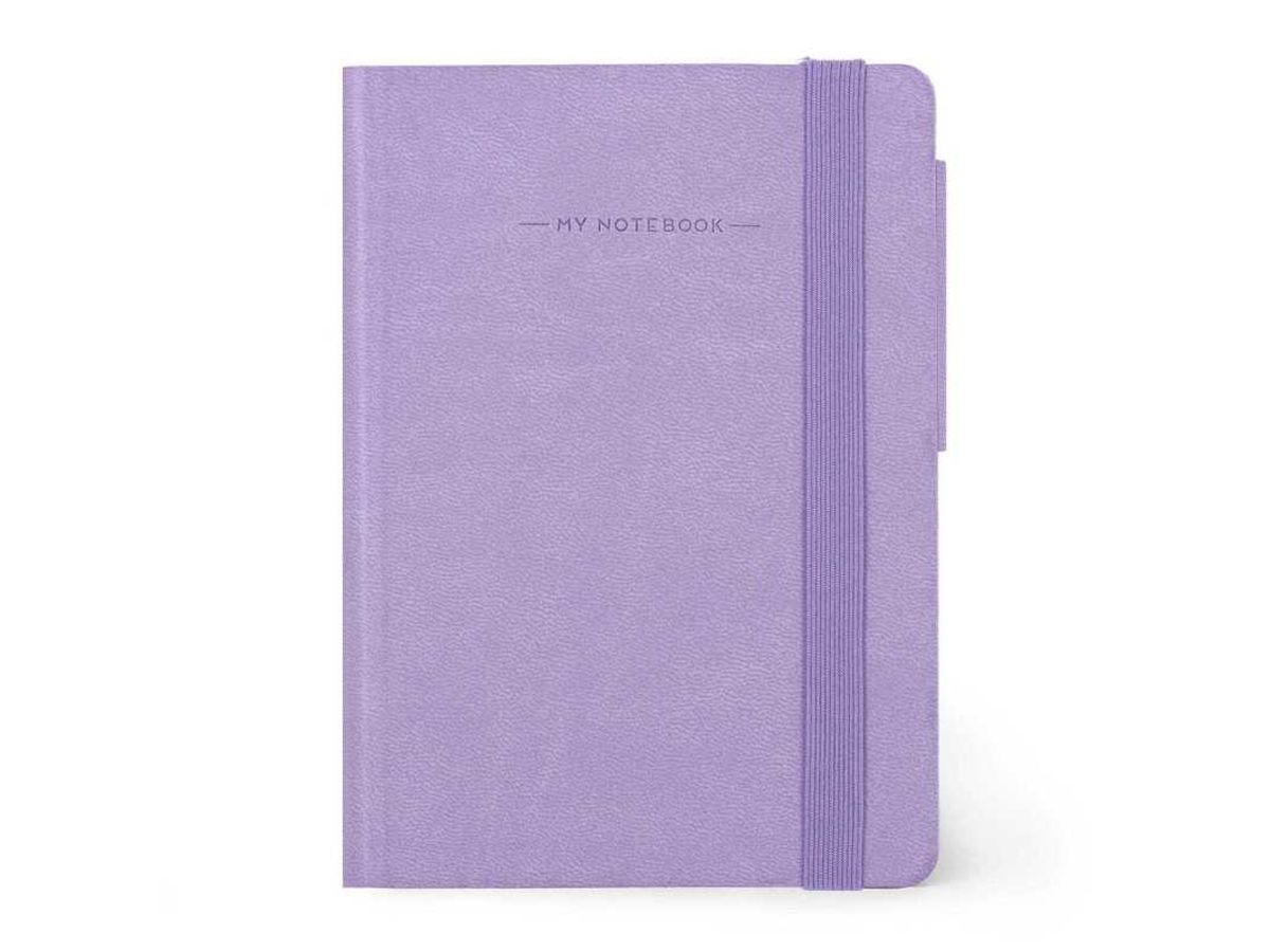 Legami My Notebook - Carnet de notes à élastique - 17 x 24 cm - ligné -  bleu ciel Pas Cher