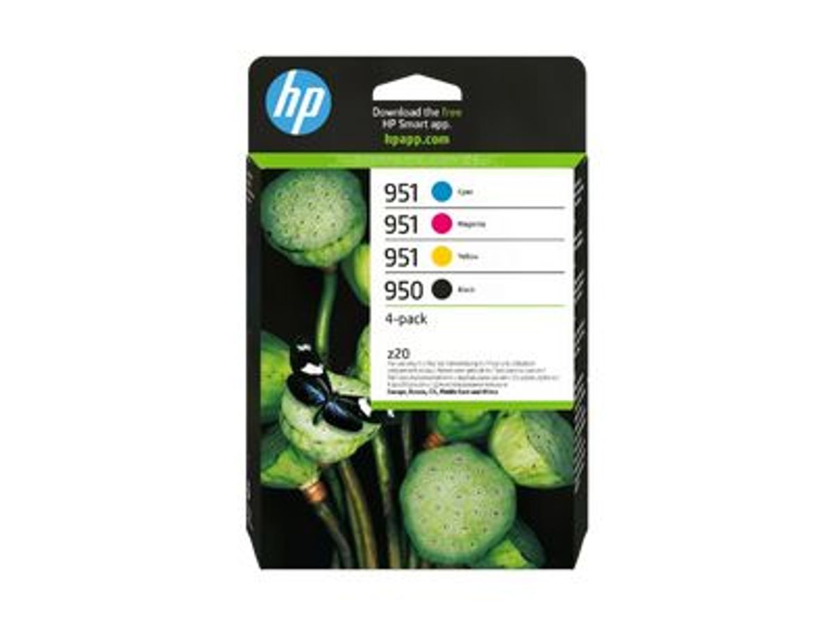 Pack de 4 Consommables D'encre Compatible HP 950-951 XL