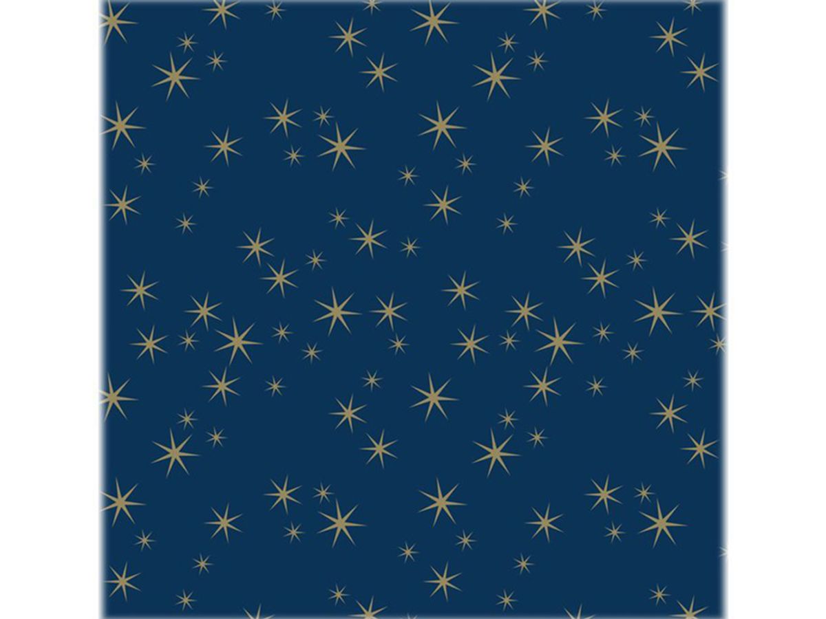 Clairefontaine Alliance - Papier cadeau - 70 cm x 50 m - 60 g/m² - étoiles  d'or