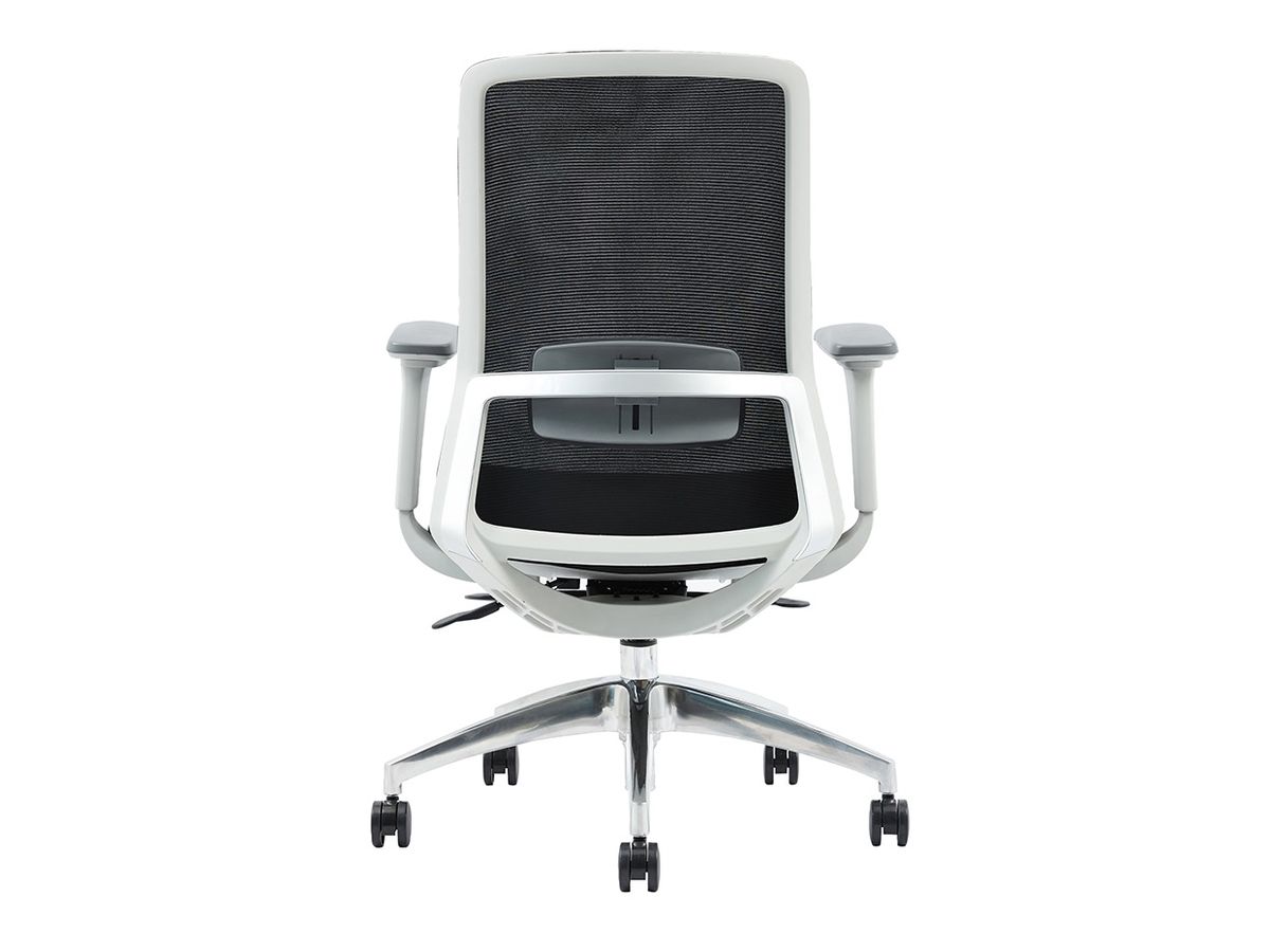 Chaise ergonomique avec soutien lombaire Polar noir - OfficePro