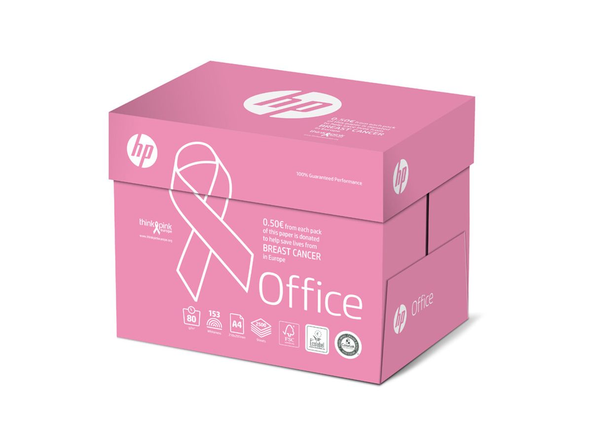 Ramette papier HP Office A4 80 gr - 500 feuilles - blanc sur
