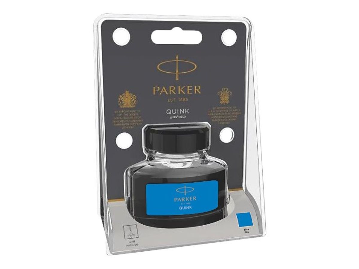 Parker Quink - Flacon d'encre 57ml pour stylo plume - bleu