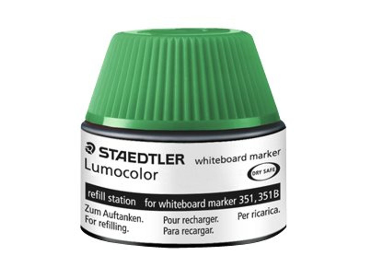 Marqueur Lumocolor 351 B - Vert STAEDTLER (Feutre Tableau)