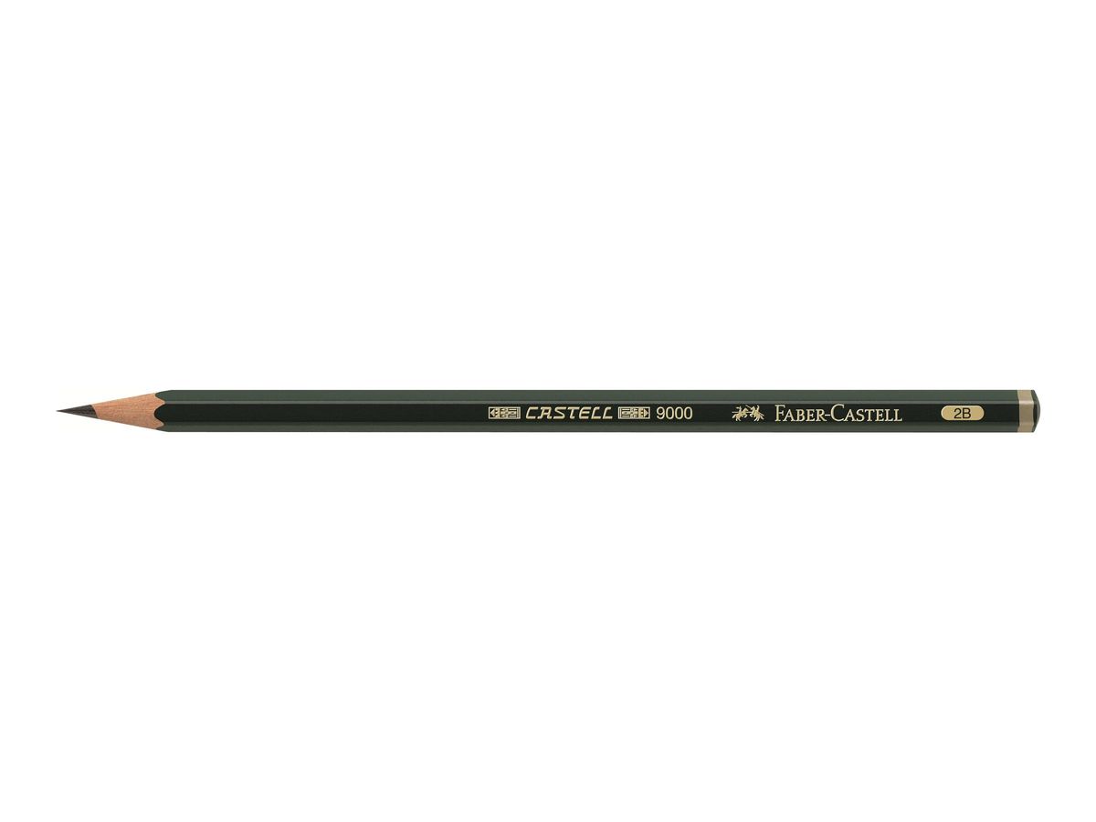 Faber-Castell 9000 - Crayon à papier - 2B