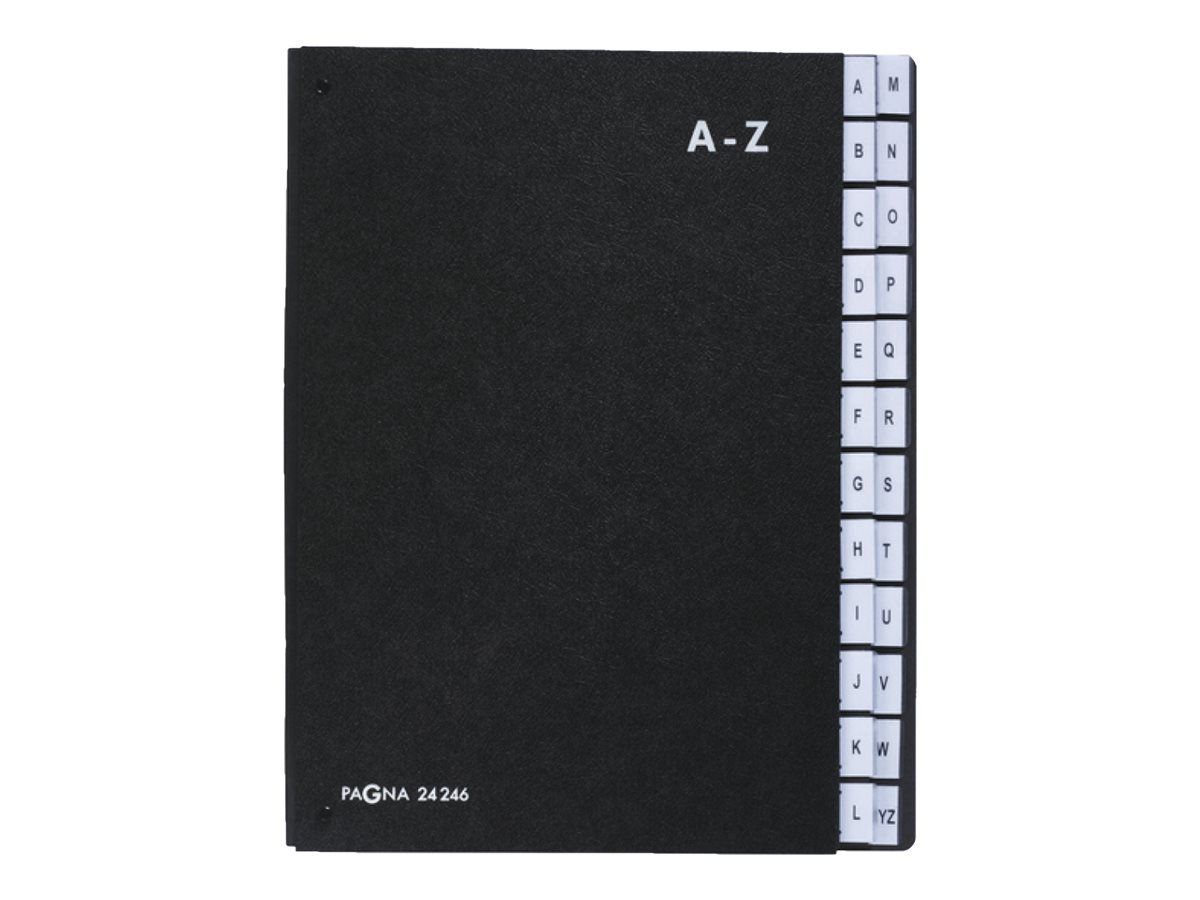 Pagna - Trieur alphabétique 24 positions - noir