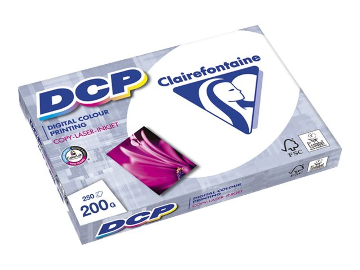 Clairefontaine DCP - Papier ultra blanc - A4 (210 x 297 mm) - 200