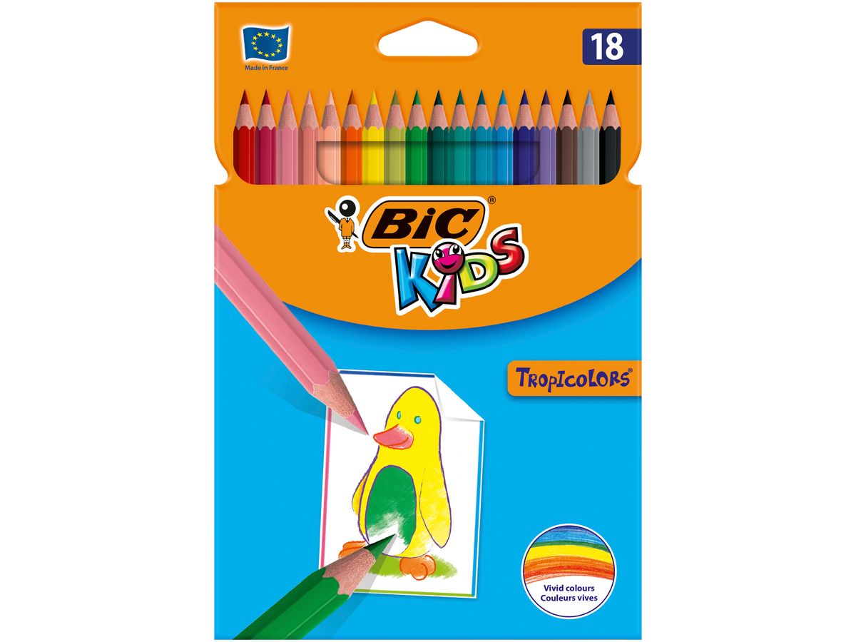 Feutre de coloriage BIC Kids x18 BIC