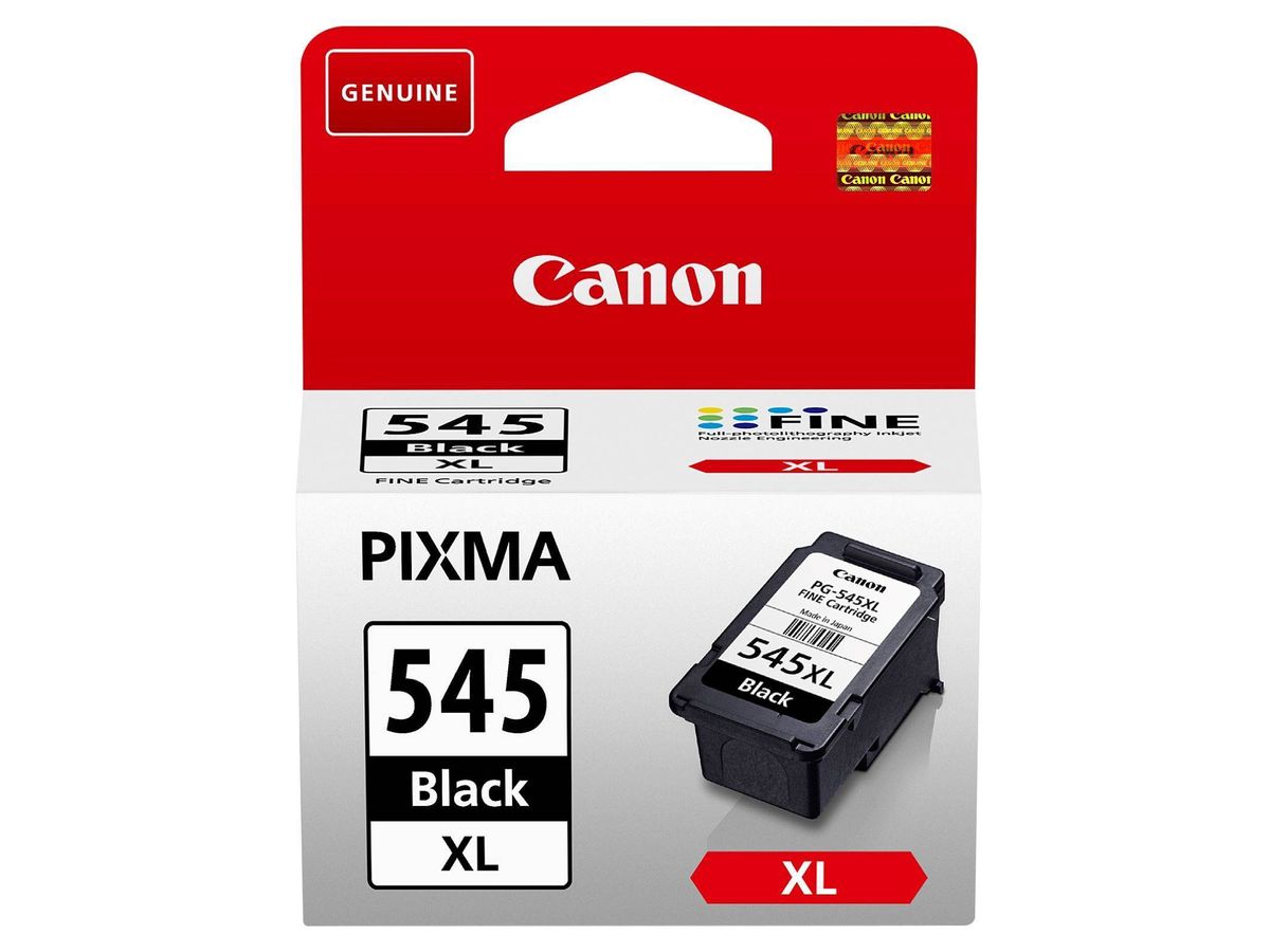 Canon 545 XL 545XL PG-545 Noir PG545 Encre Compatible avec Canon