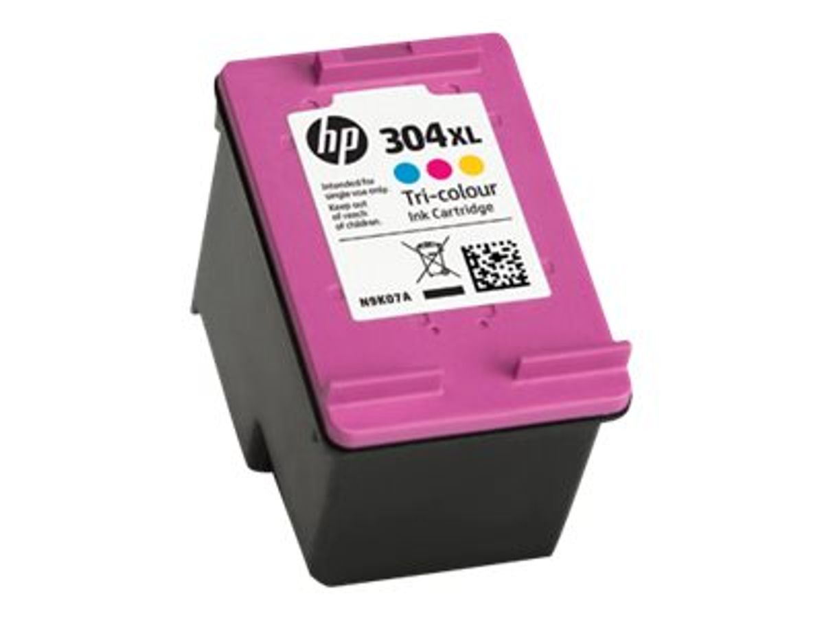 HP 304 XL - Noir - Couleurs - Origine