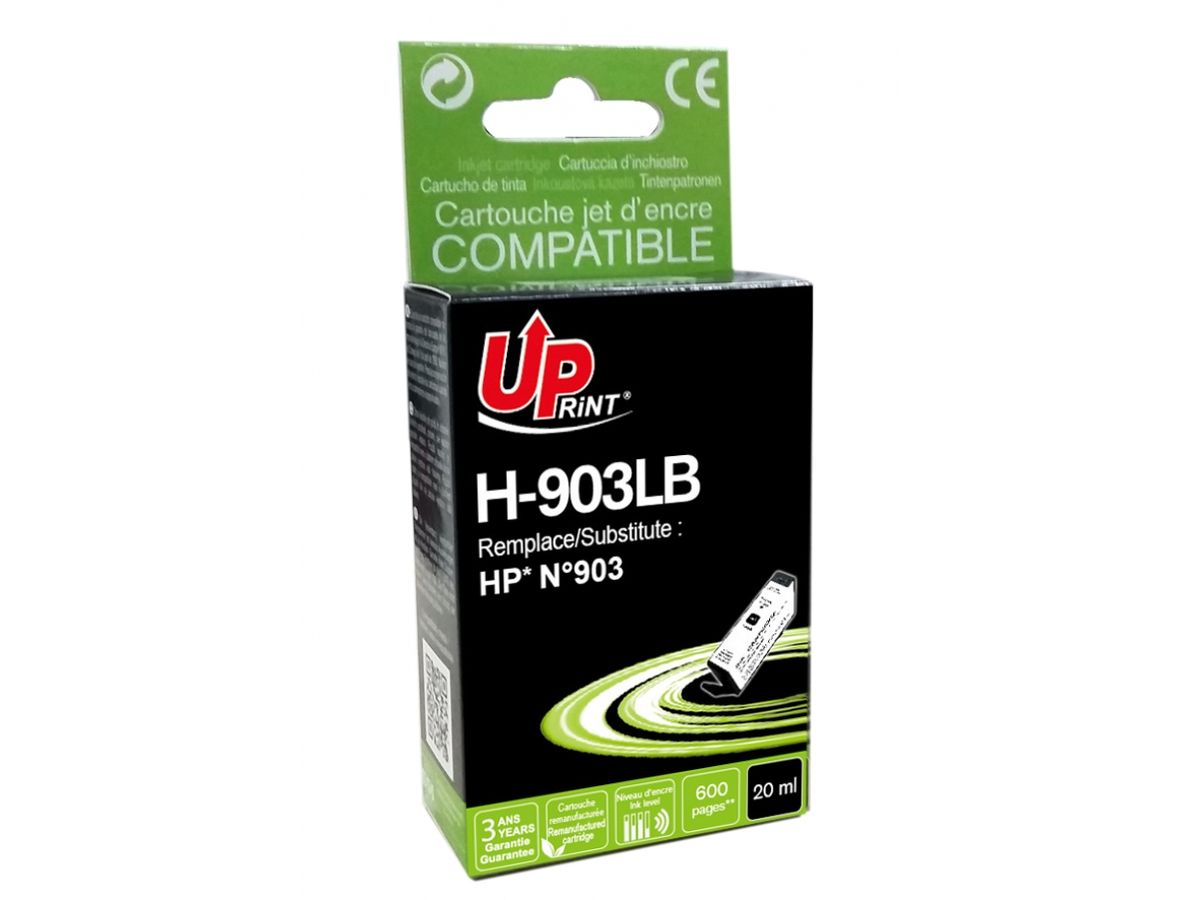 Cartouche compatible HP 903XL - noir - Uprint