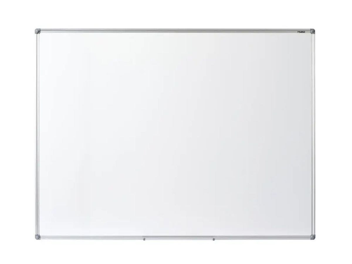 Basics Tableau blanc magnétique avec cadre en aluminium et  porte-marqueurs Effaçable à sec, 60 cm x 45 cm