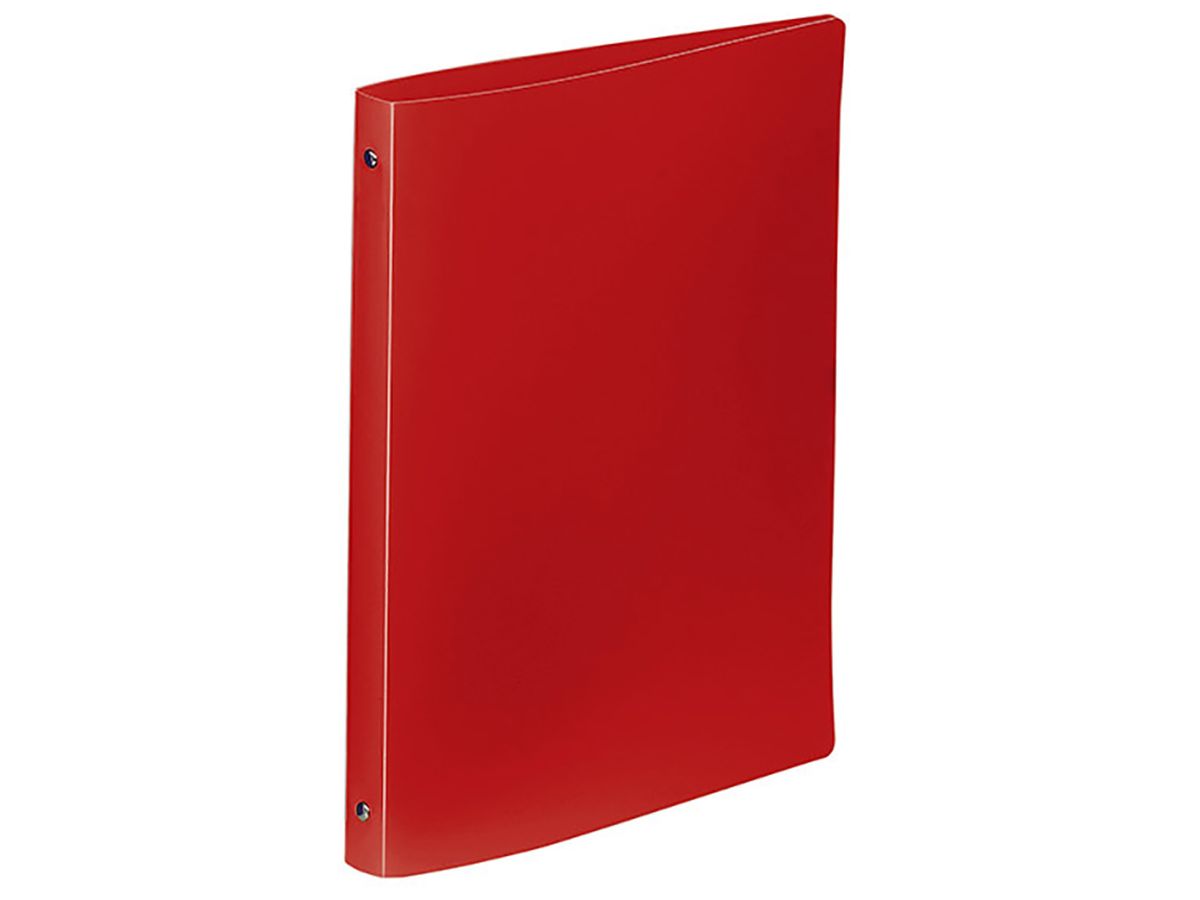 Classeur cahier polypropylène A4 15mm - Rouge