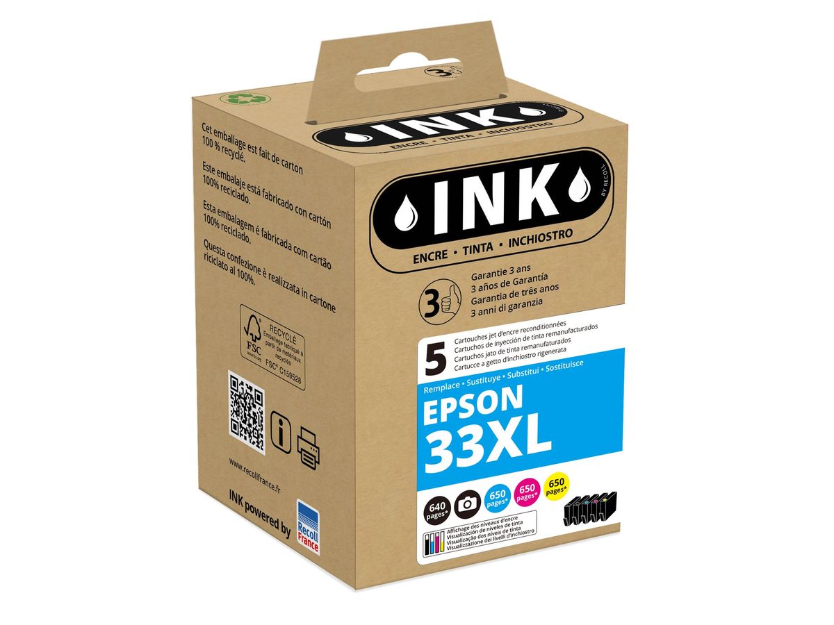 EPSON - Epson cartouche encre 33xl noir photo