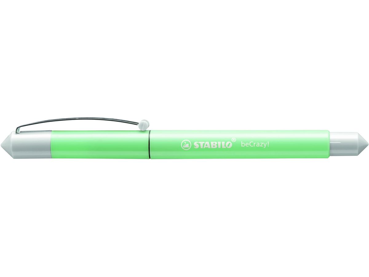 STABILO beCrazy! - Stylo plume - corps fin - menthe pastel