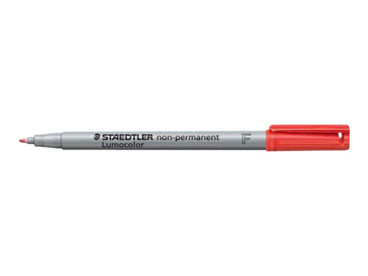 STAEDTLER LUMOCOLOR 316 - Pack de 8 marqueurs non permanents - pointe fine  - couleurs assorties