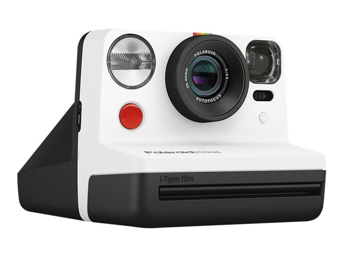 Polaroid Now - appareil photo instantané i-Type - noir et blalnc Pas Cher |  Bureau Vallée