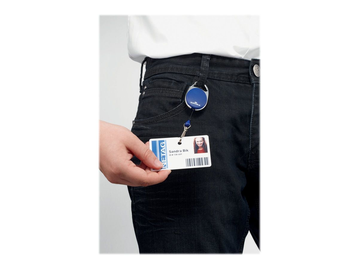 1 Pièce Badge Porte-carte Enrouleur Bleu Style Infirmière, Support