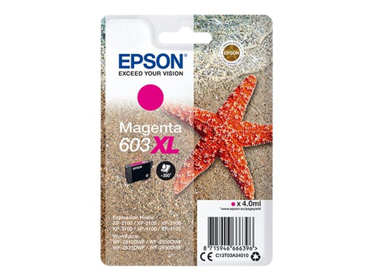 Epson 33 - 4.5 ml - magenta - originale - blister - cartouche d