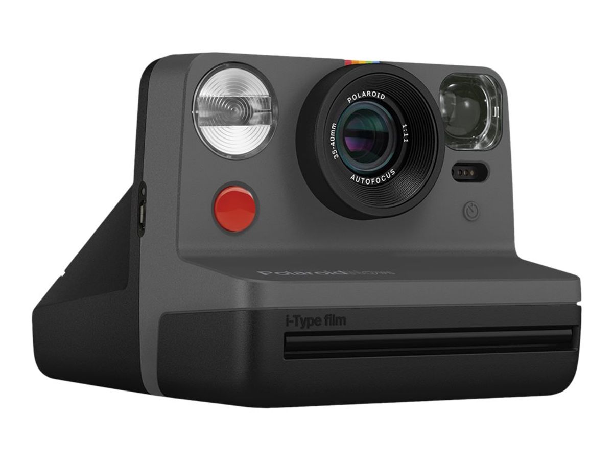 Polaroid Now - appareil photo instantané i-Type - noir et blalnc