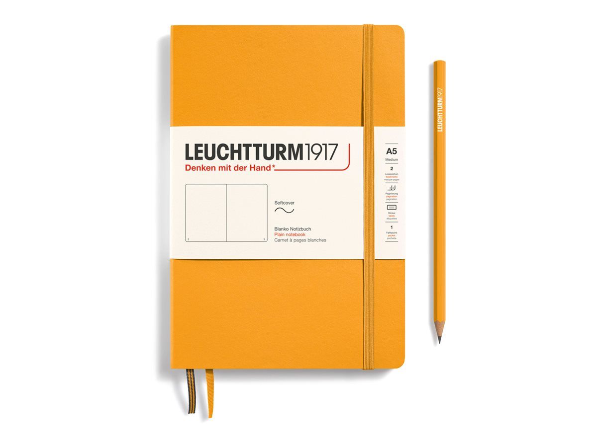 Leuchtturm1917 - Agenda 1 semaine sur 2 pages et carnet - A5 - vert sapin